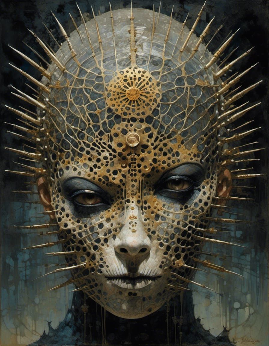 Intricate Pinhead Double Exposure Photography