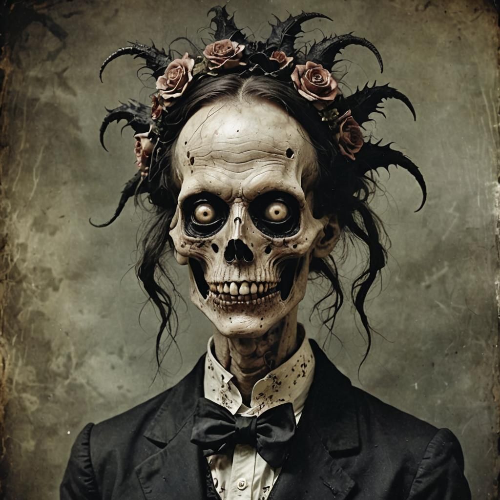 Bizarre Macabre Oddity: A Sinister and Eerie Freak