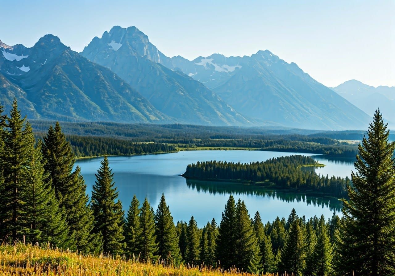 Grand Teton Inspired Mountain Landscape Photography