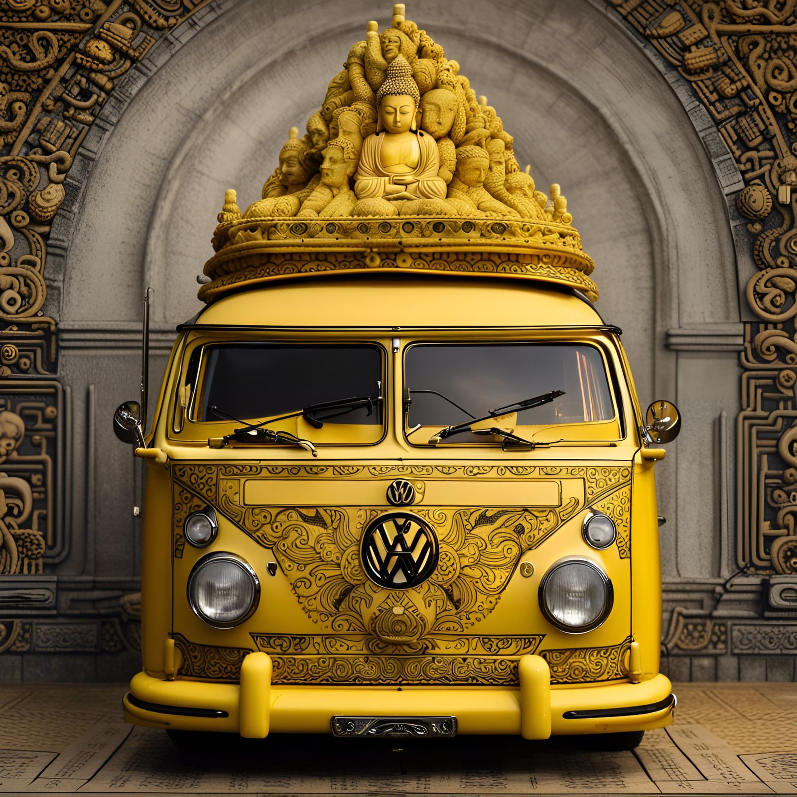 BadMonkey’s Buddha Camper Van #1, Masterplayer