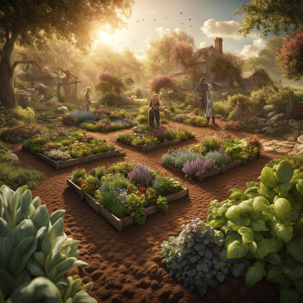 Gardening Glory: Hands in Dirt, Soul in Nature