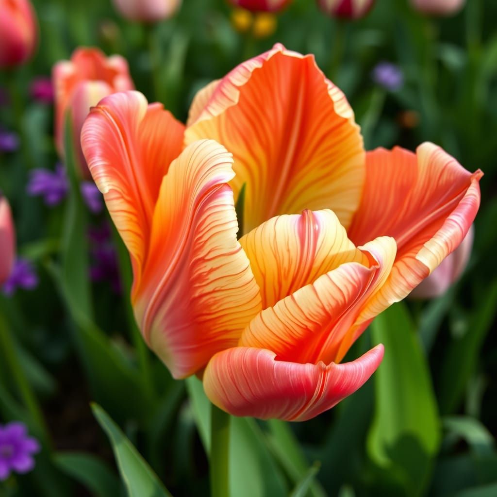 Parrot Tulip (Tulipa 'Papagena')