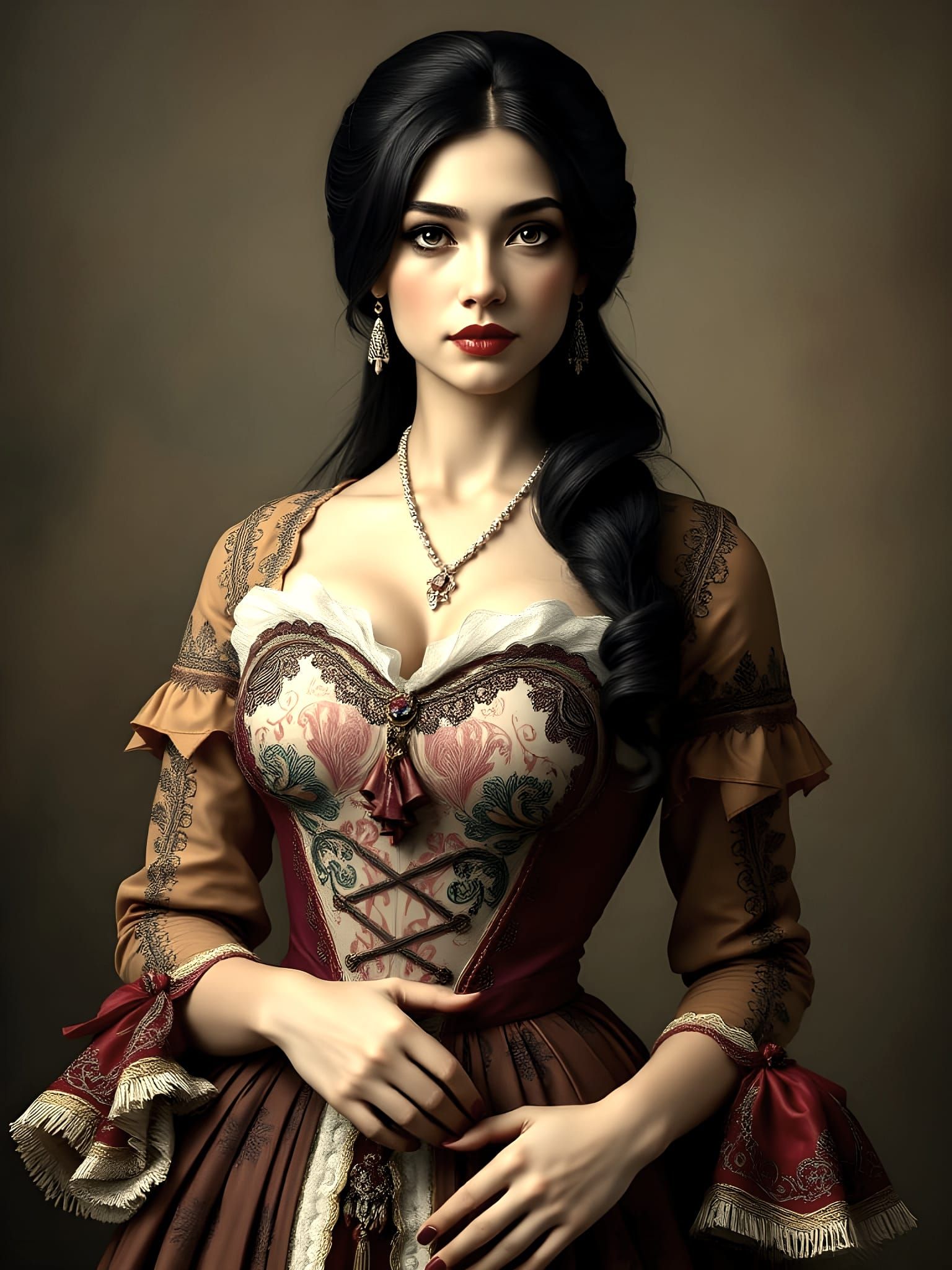 Regency-Era Beauty in Elegant Neoclassical Style