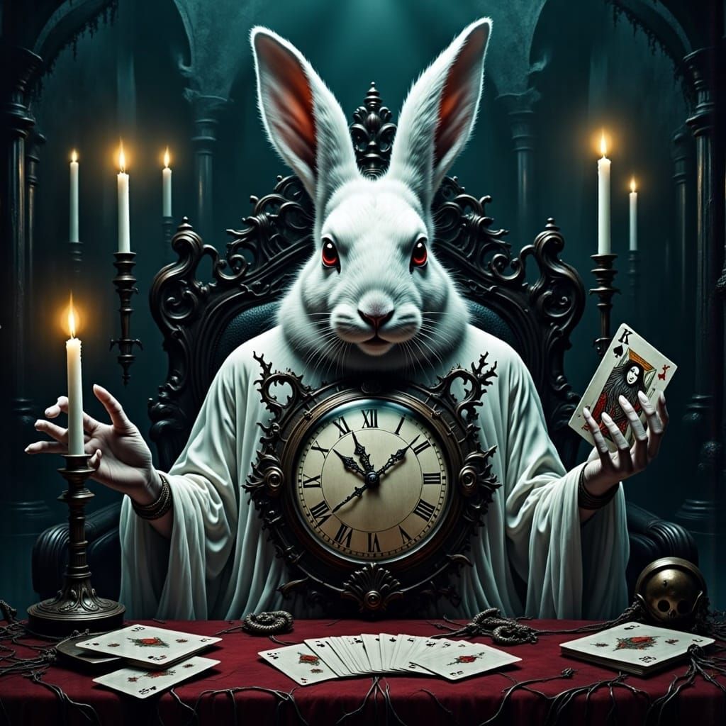 Clockwork Rabbit: Macabre Wonderland in Horrorcore Style