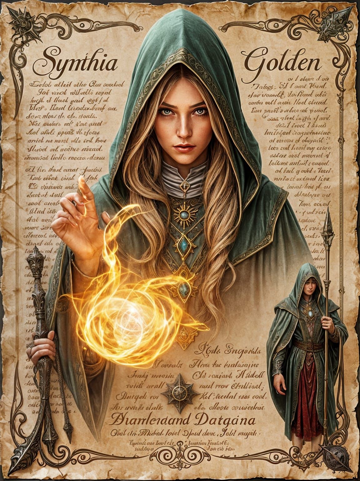 RPG Character: Synthia Golden