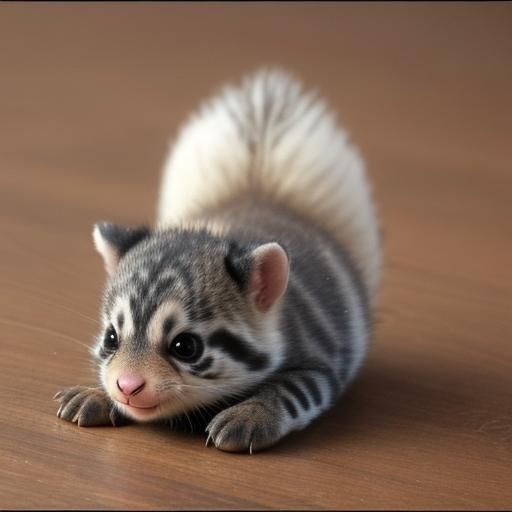 Cute Animal Generated from Simple AI Prompt