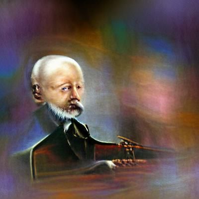 Tchaikovsky Portrait in Classical Style