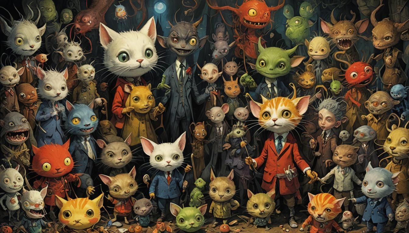 Epic Nightmarish Dark Fantasy Horror Masterpiece