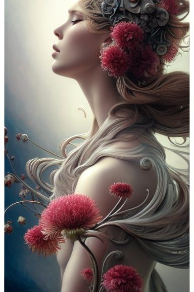 Whimsical Dahlias