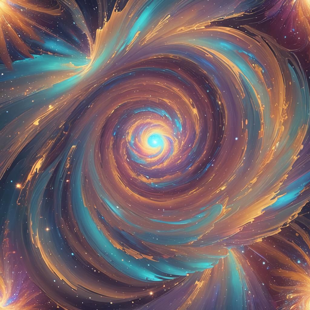 Cosmic Wind Vortex Shifting with Vibrational Balance