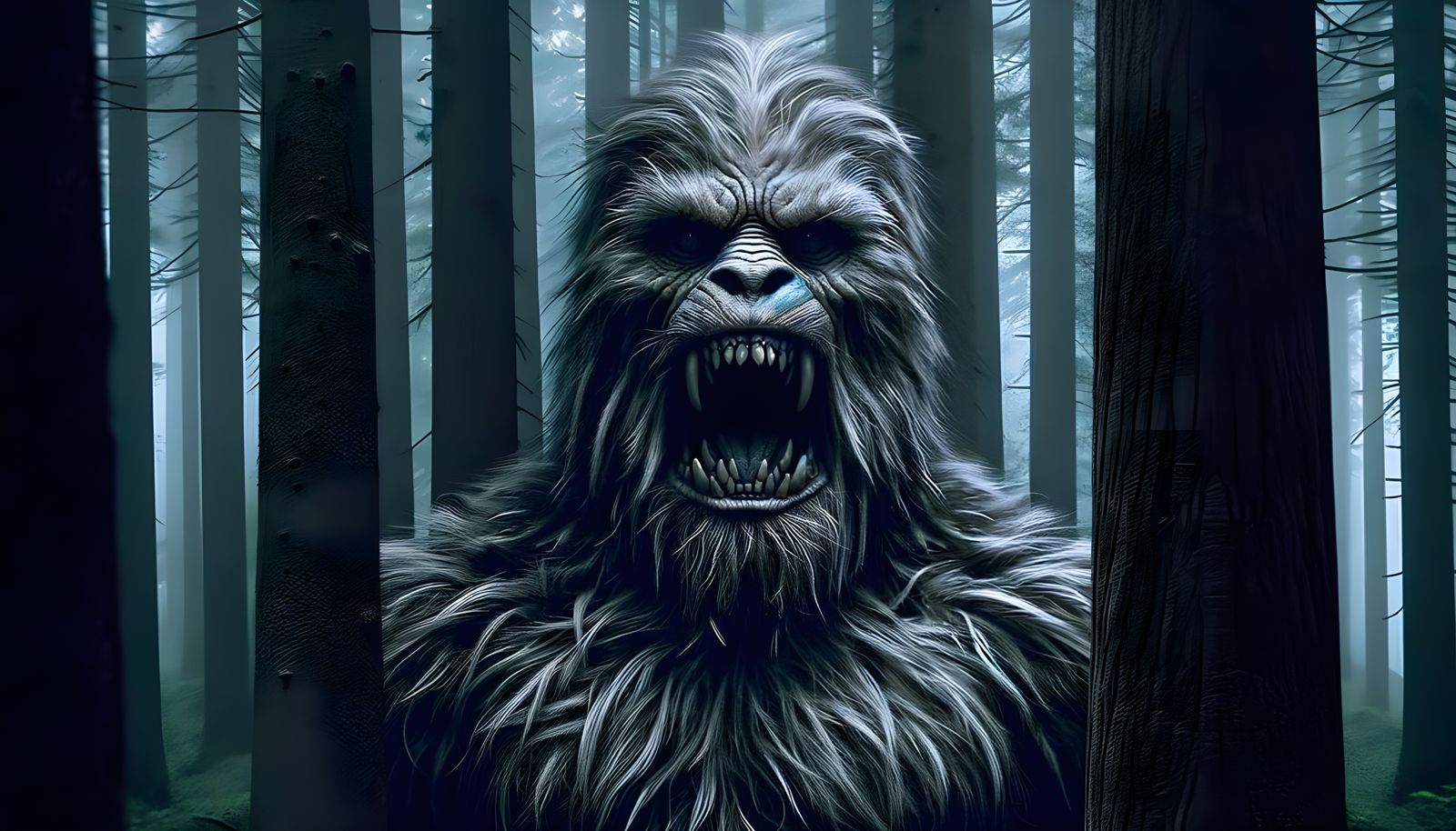 Bigfoot creature that is said to have a canine like snout