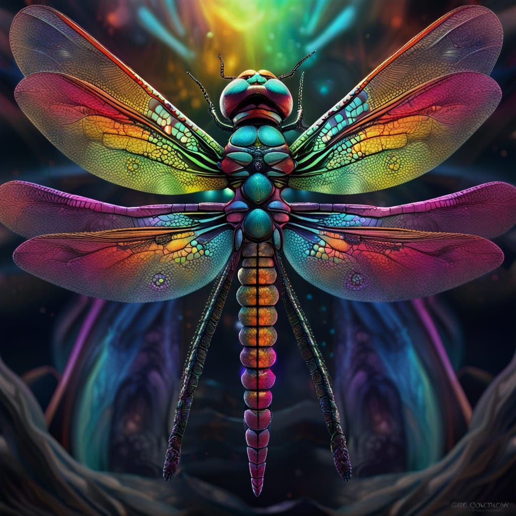 Celestial dragonfly