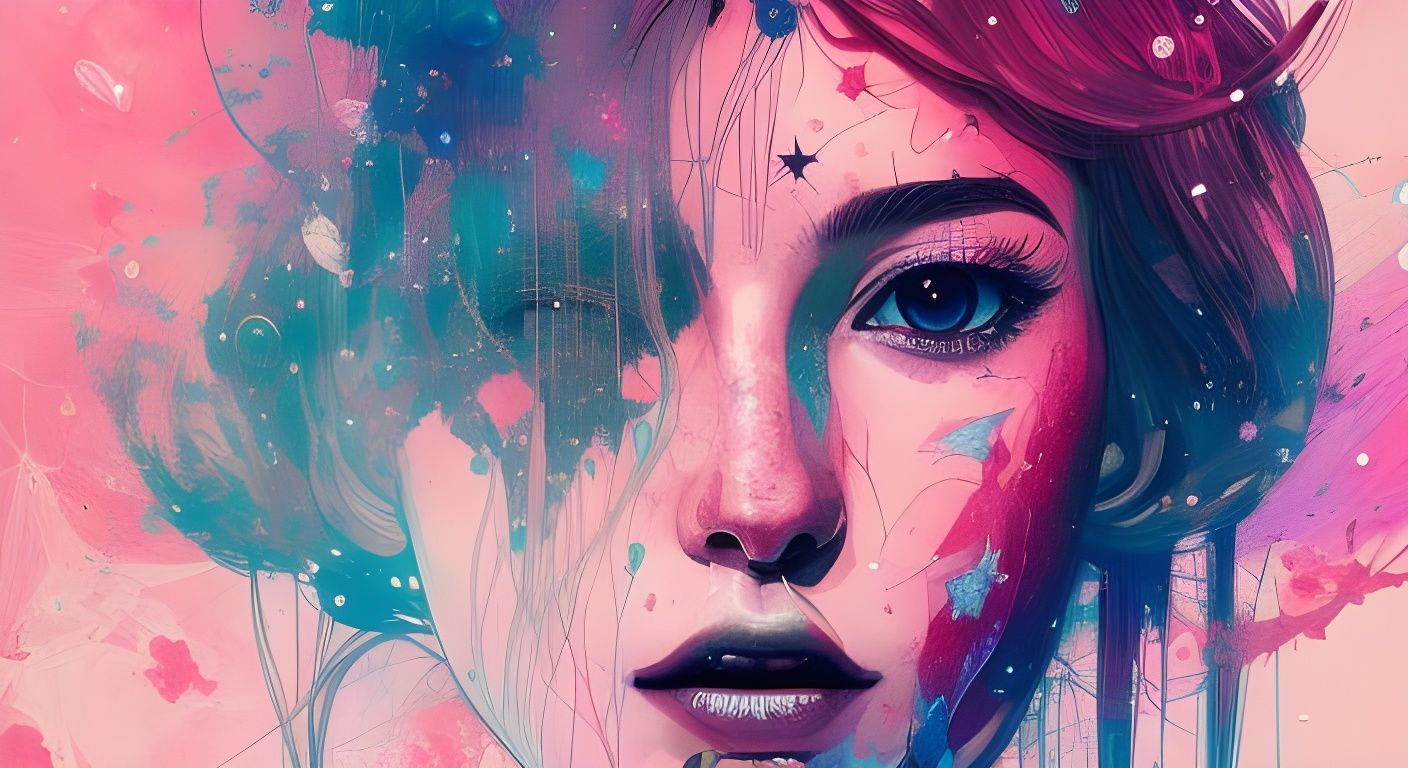 Galactic Eyes: Breathtaking Beauty in Detailed Art