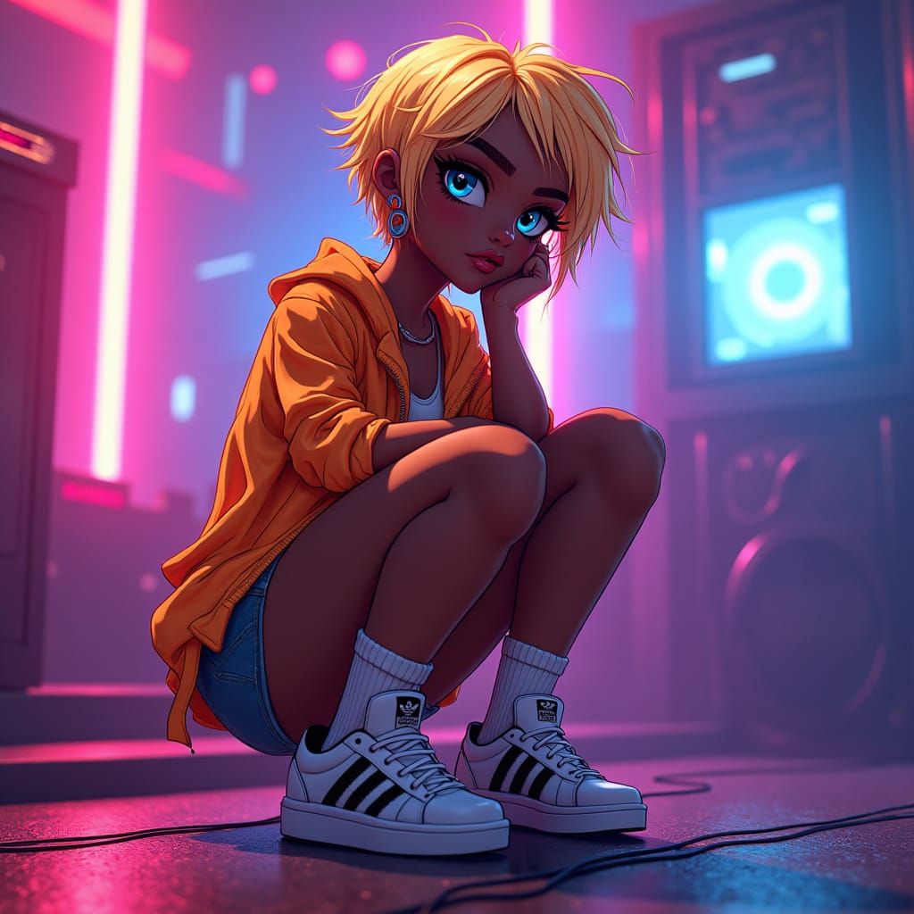 Streetwear Anime Portrait