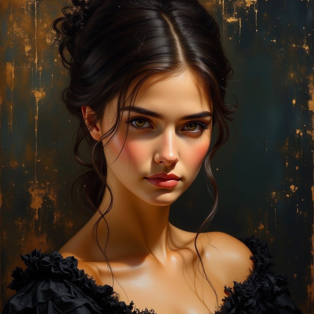 Chiseled Italian God in Dramatic Lighting