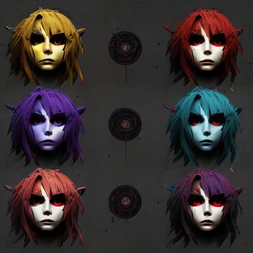 High-Resolution Hallucination with Vibrant Colors