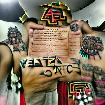 Aztec Oath of Fealty Ceremony
