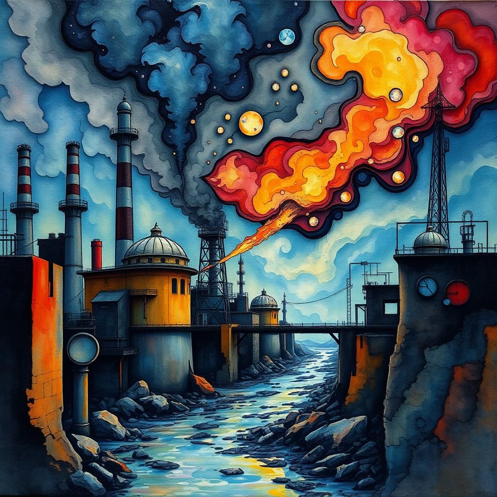 Industrial landscape