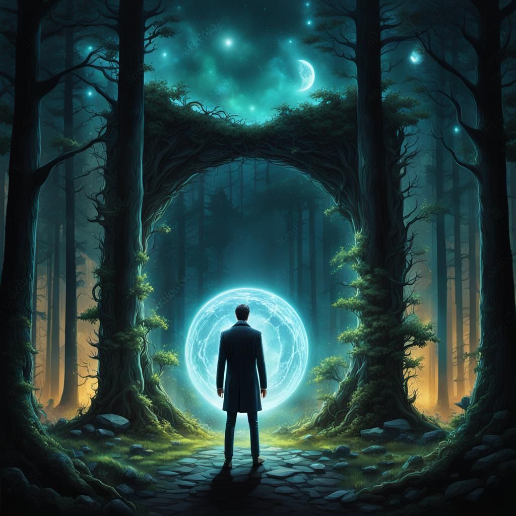 Portal to a Parallel World in Dark Forest