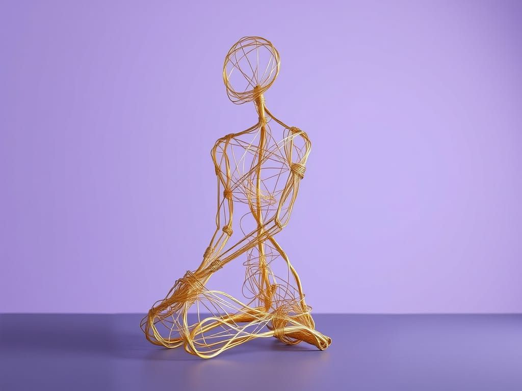Golden Wire Man