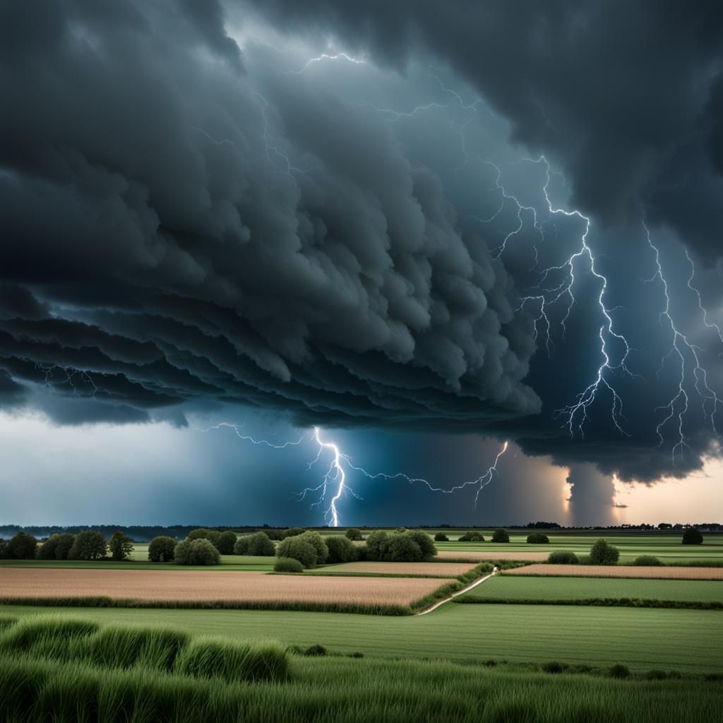 Stormy Skies over the Netherlands: Professional Photography
