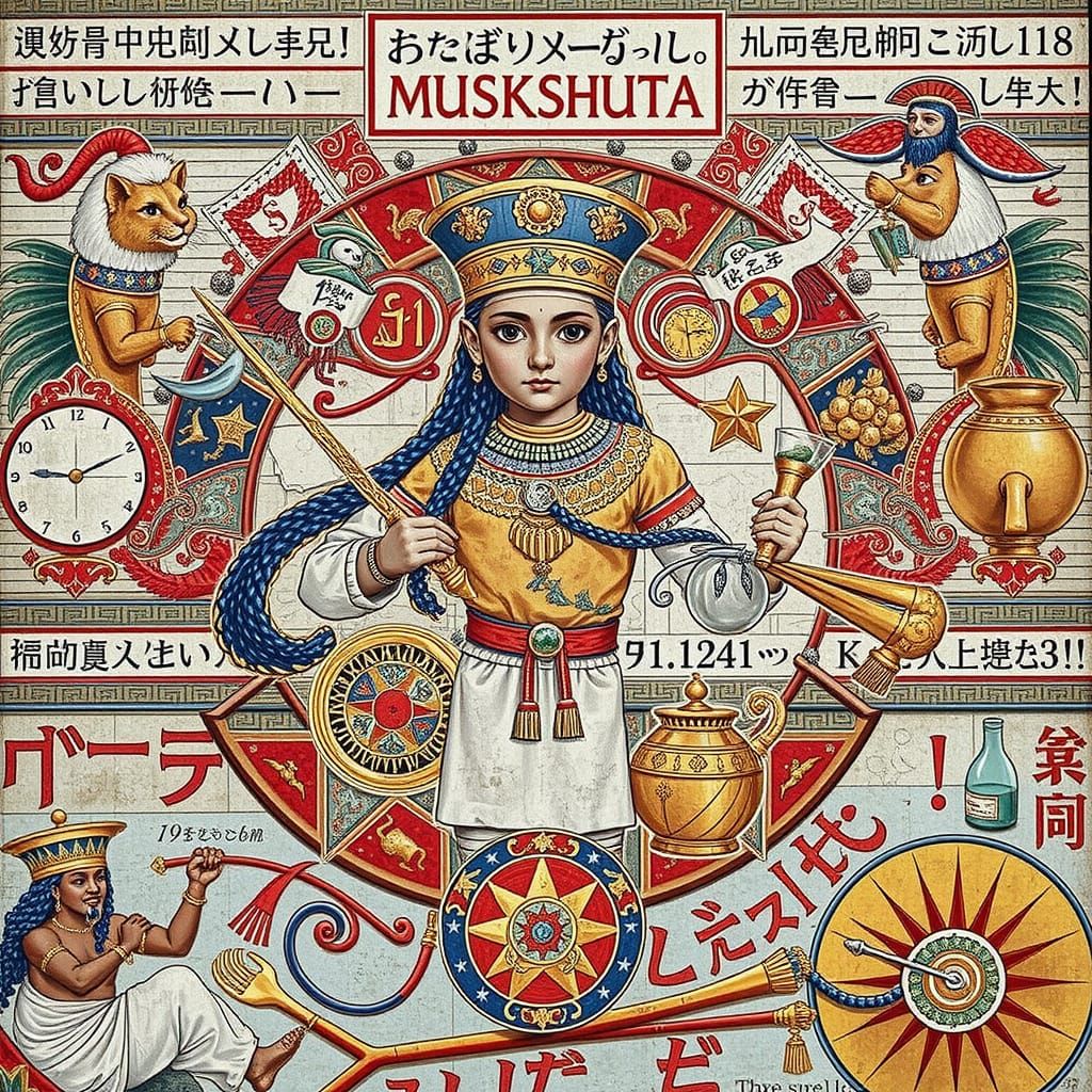 Babylonian Musshushu: Mythical Dragon Serpent