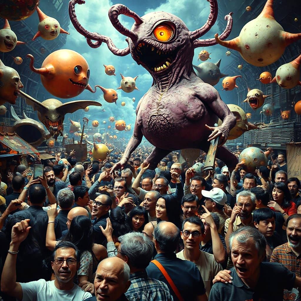 AI's Interpretation of Madness