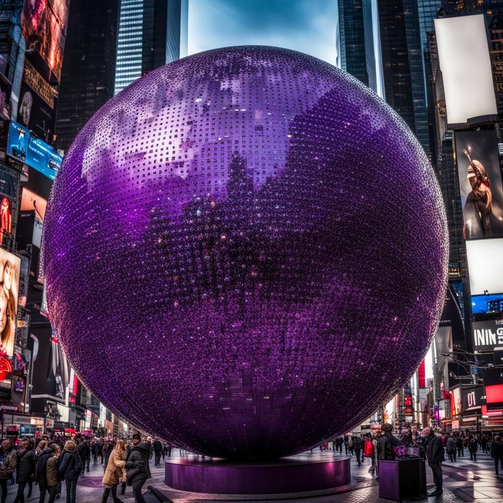 New Year's Eve Ball Drop in Times Square