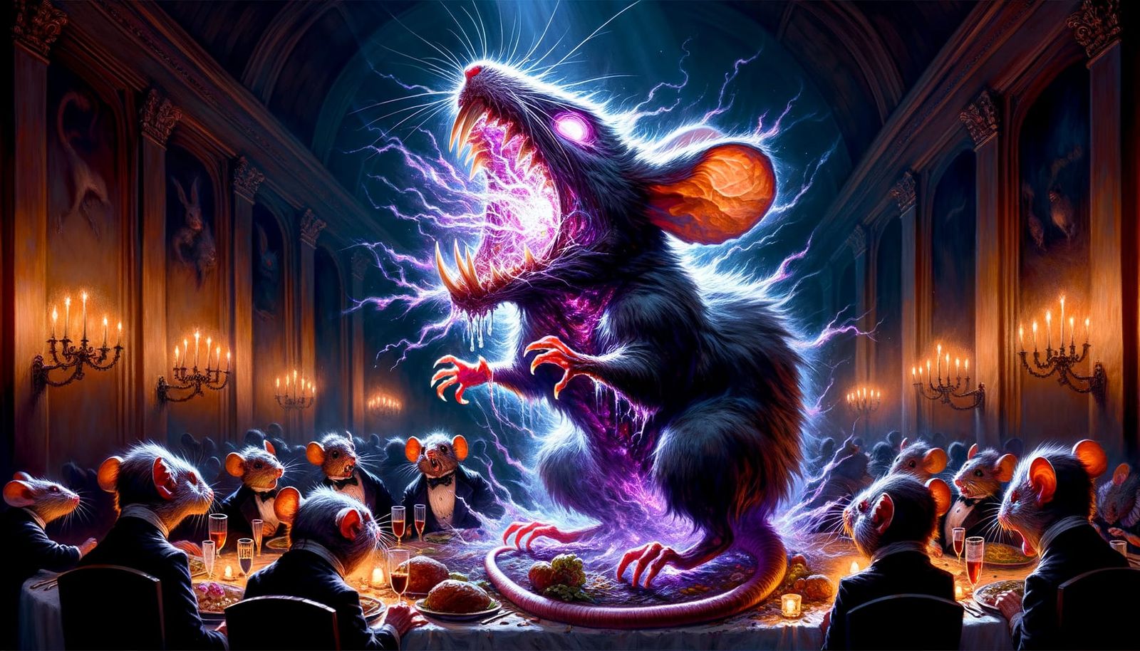 Terrifying Transformation: Rabid Mouse Unleashes Chaos