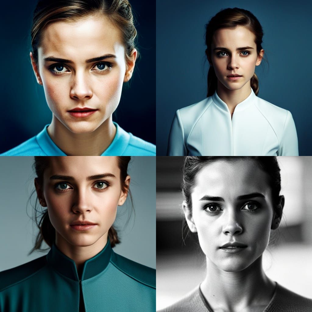 Star Trek Portrait in Professional Photography Style