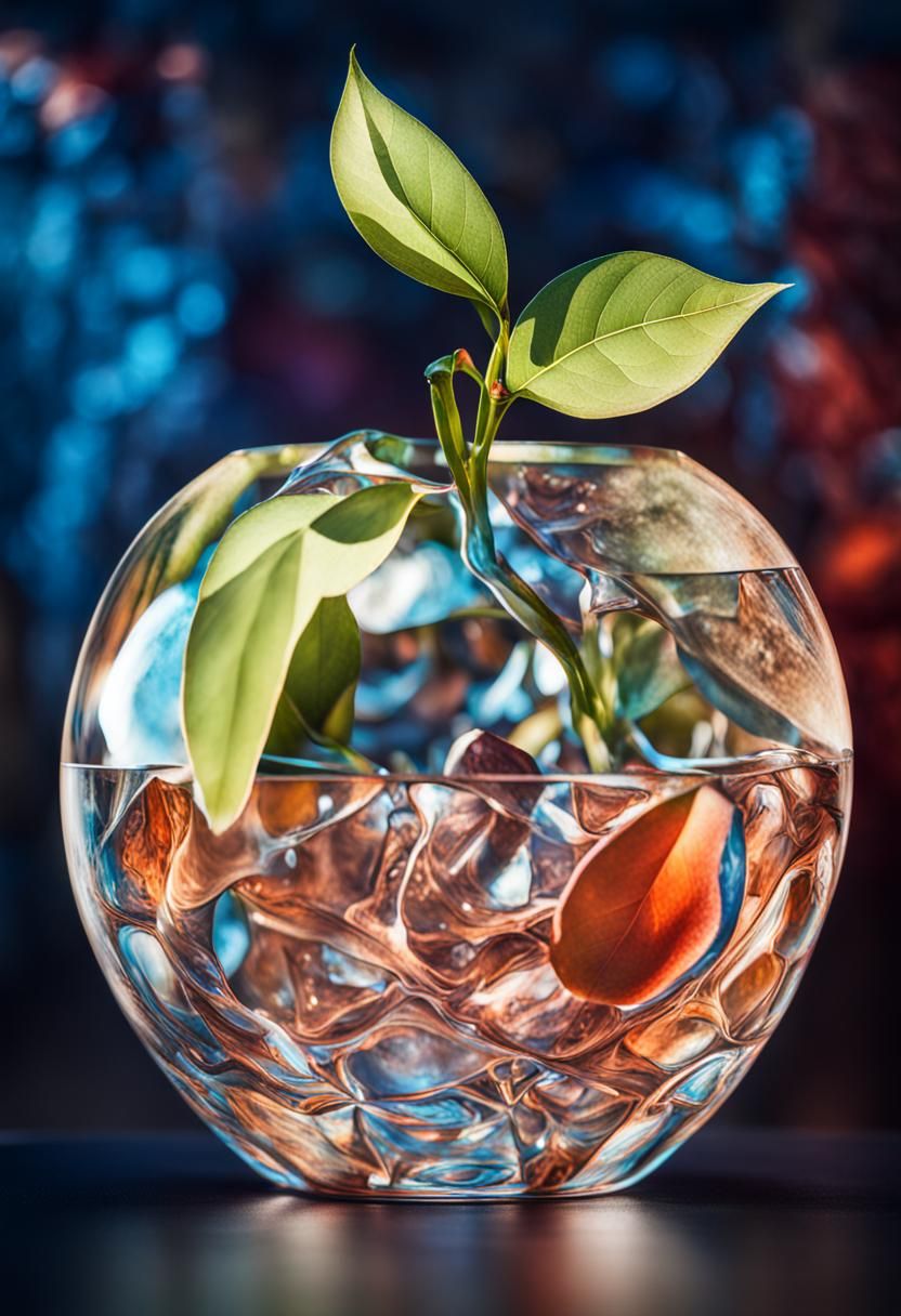 Abstract Glass Interpretation by AI