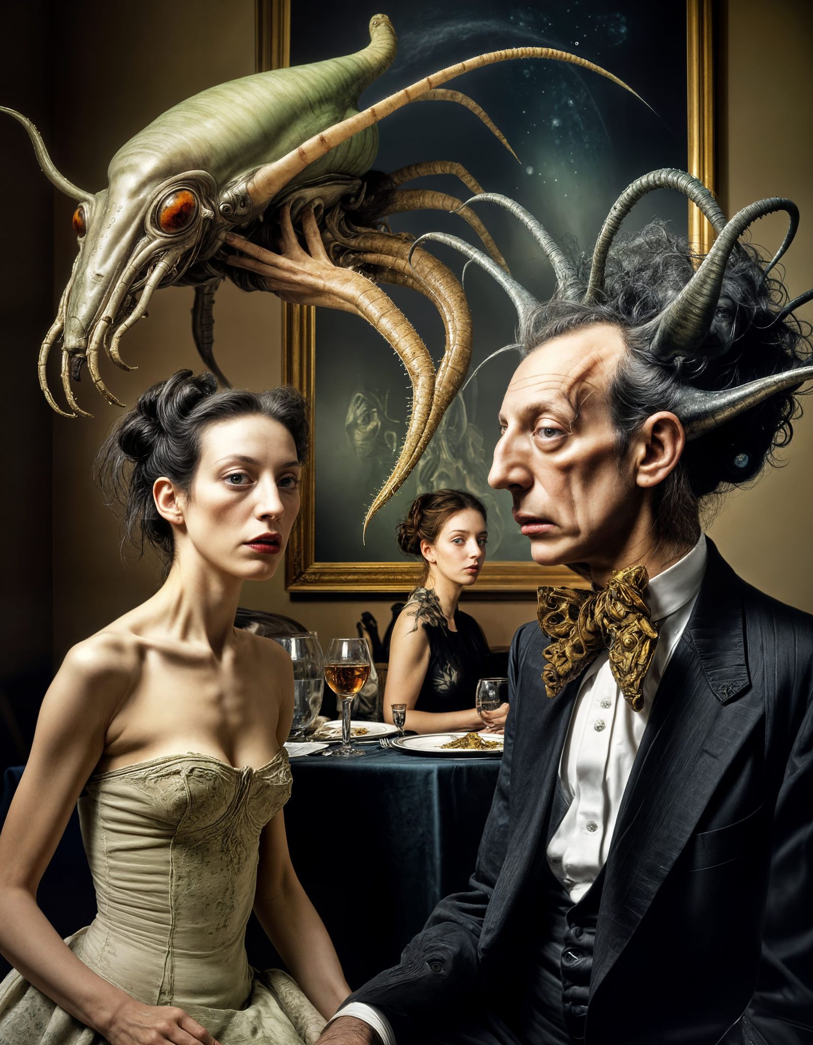 Surrealities Unveiled in a Galaxy House