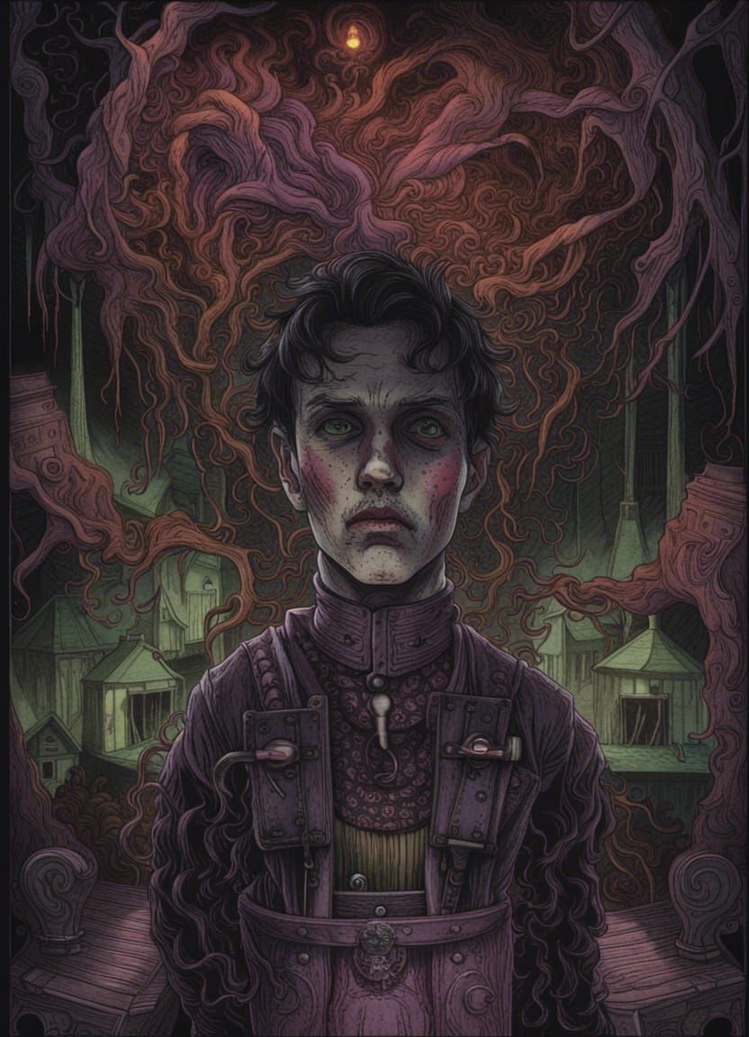 Backrooms Entity in Analog Horror Style