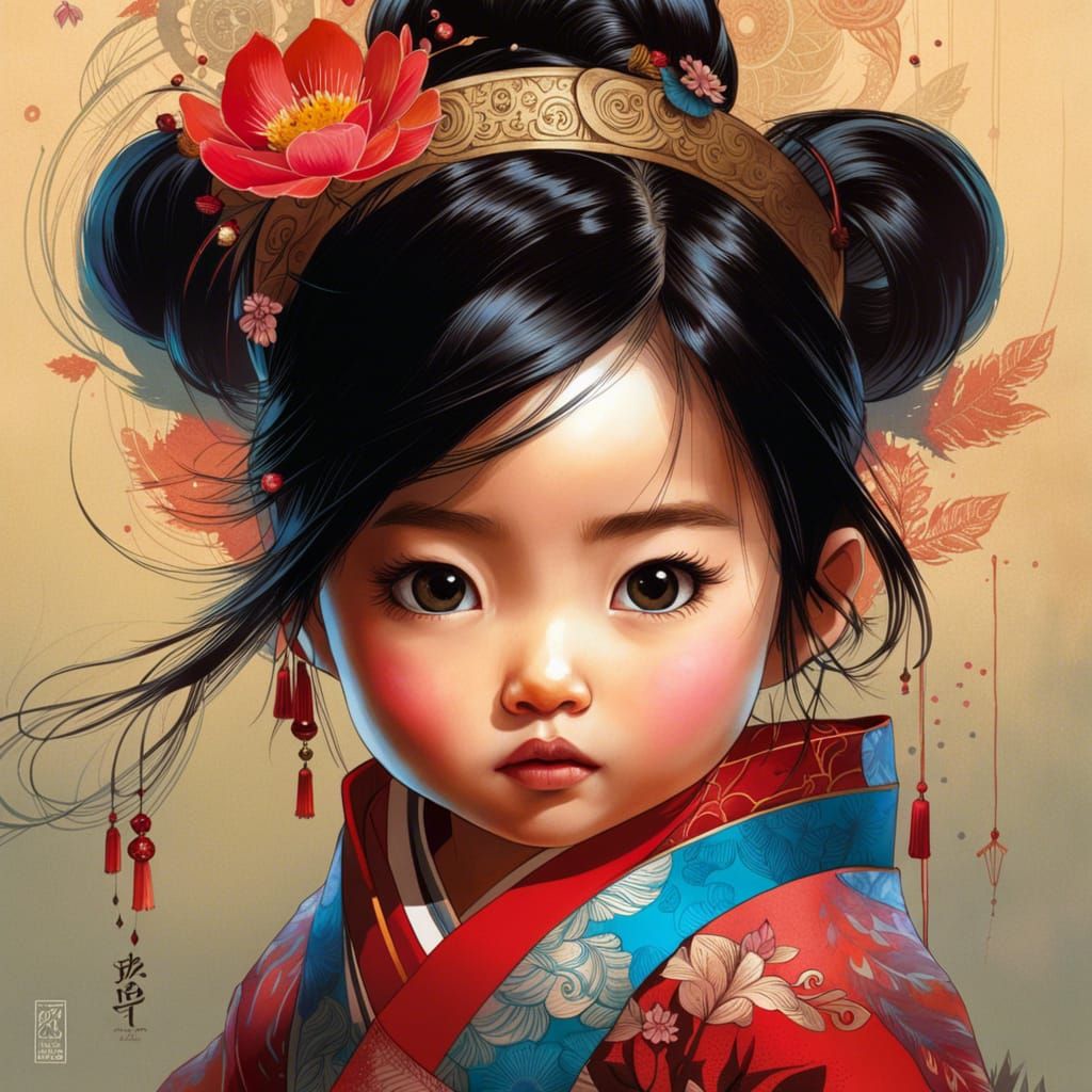 Cute Baby Mulan