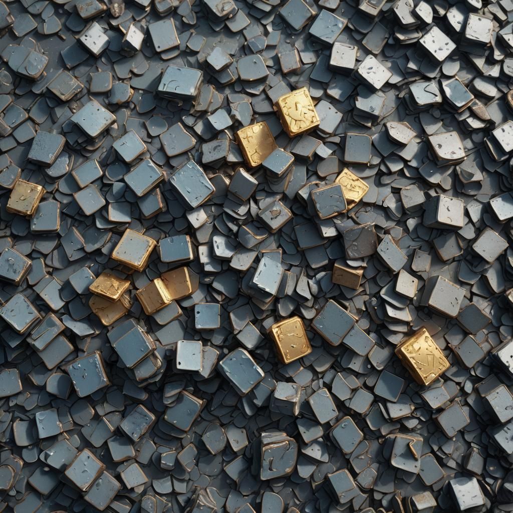 Realistic Chip with Thin Film: Digital Matte Painting