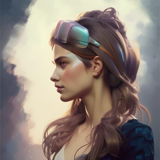 Hyperdetailed Portrait with Dynamic Lighting