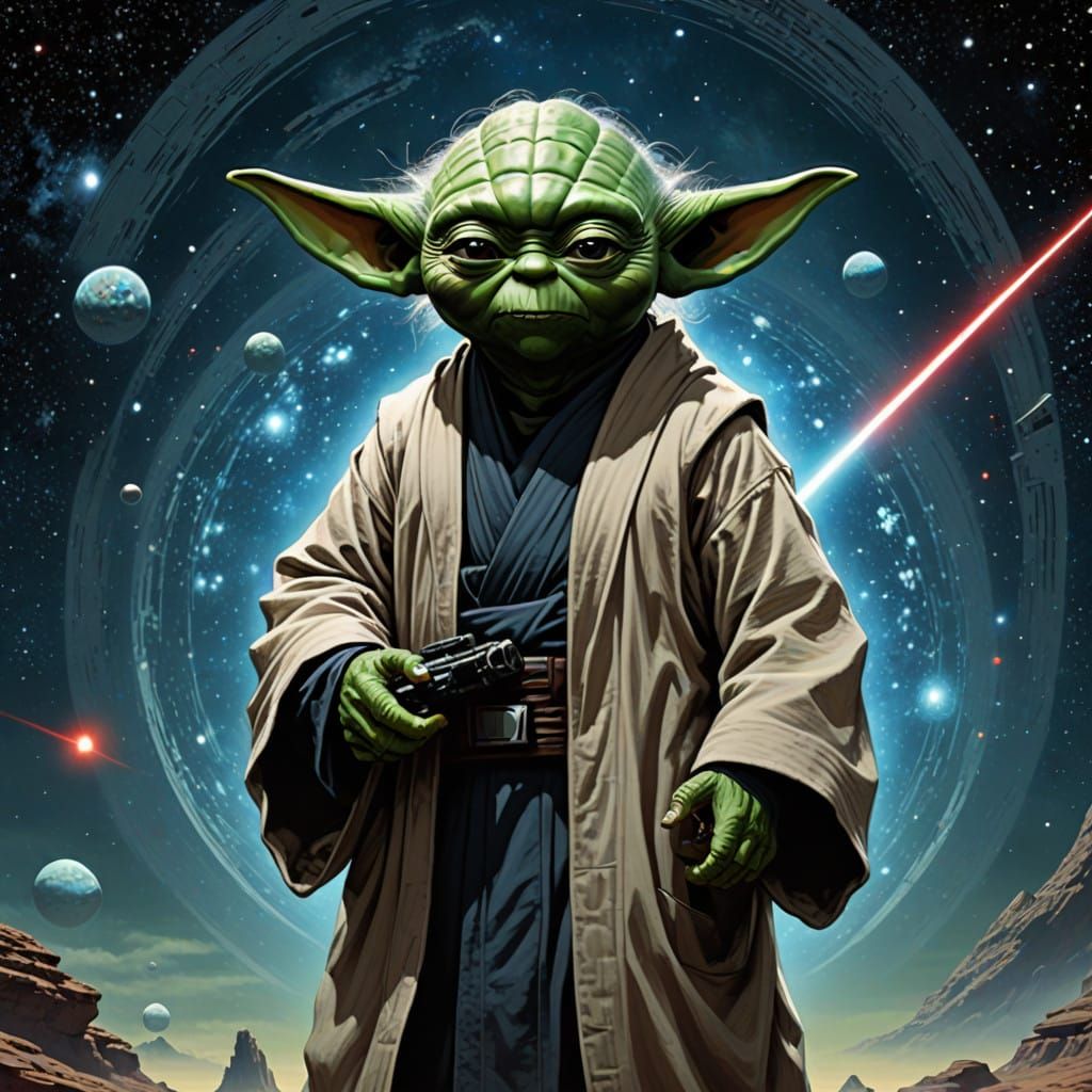 Sensei of the Yoda, Nibiru vibe, sci-fi