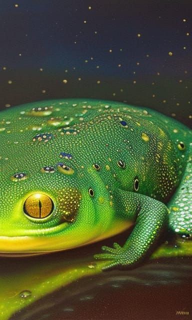 Tea Green Toad