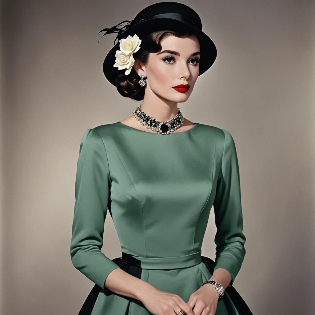 Elegant Woman in Classic Portrait Style