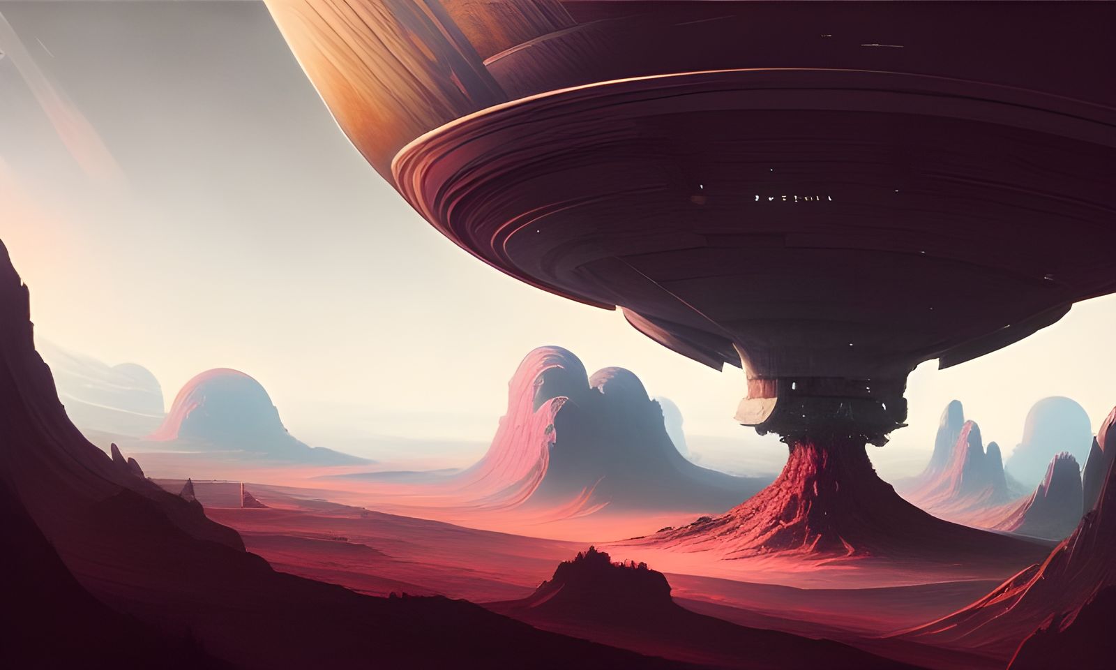 DaVinci's UFO: A Sinister Album Art Cover