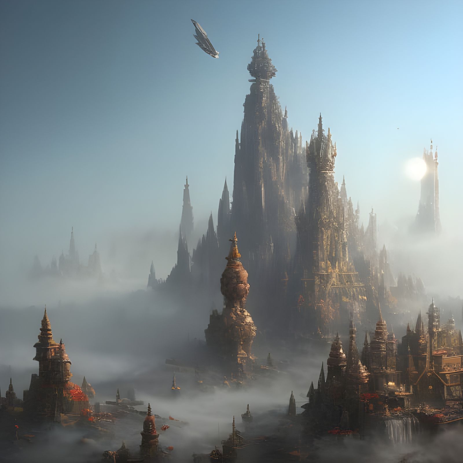 Geometric Abstract Art in Polychromatic Colors