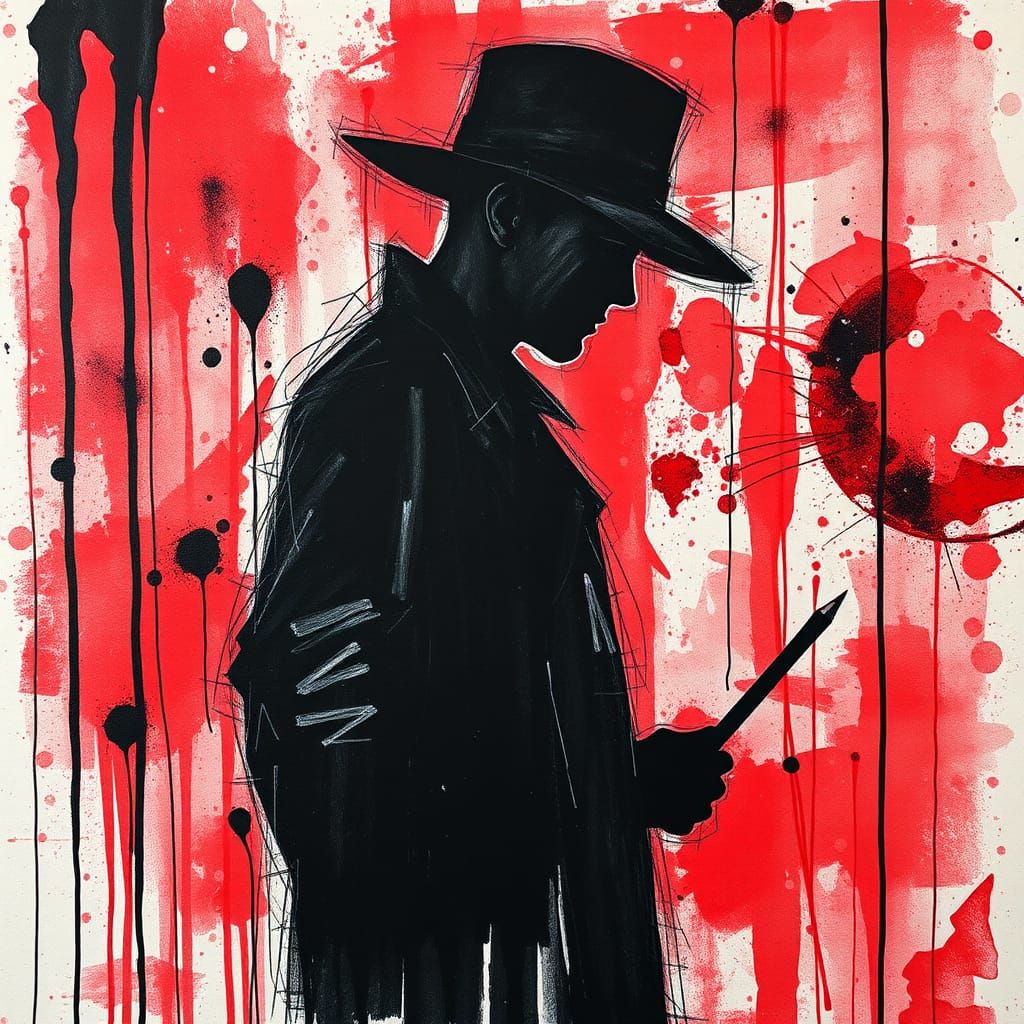 Abstract Expressionist Cubism: Entrance and Exit Wounds