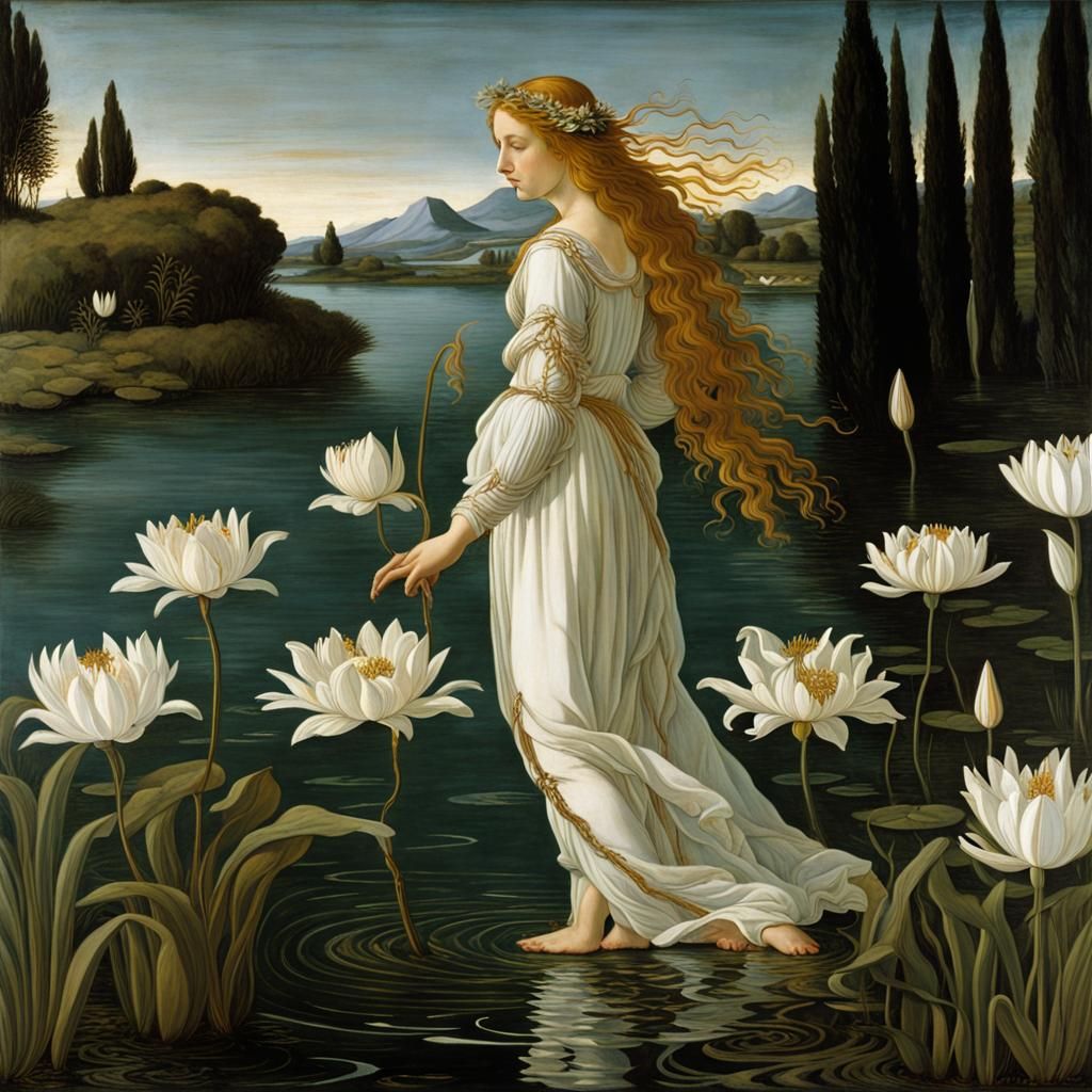 Lady of the Lake in Renaissance Style