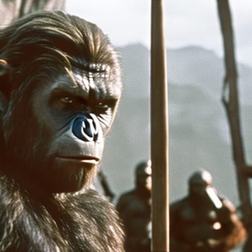 Planet of the Apes: Cinematic Portrait in Technicolor