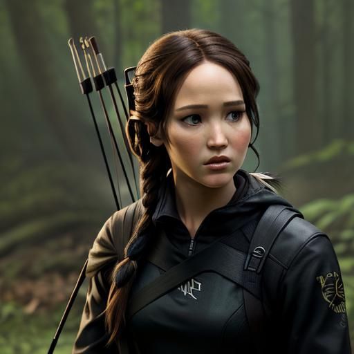 Katniss Everdeen: A Hunger Games Portrait