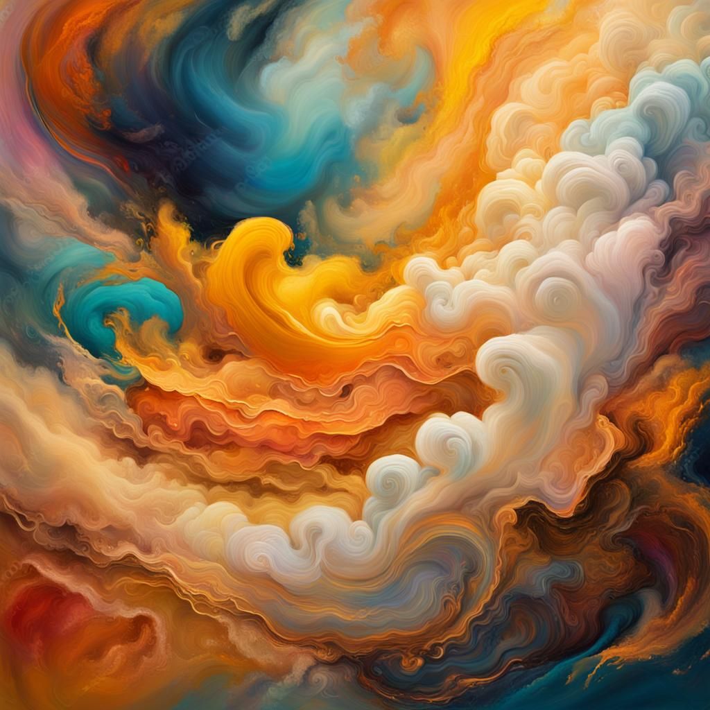 Dreamlike Surrealism with Abstract Shapes