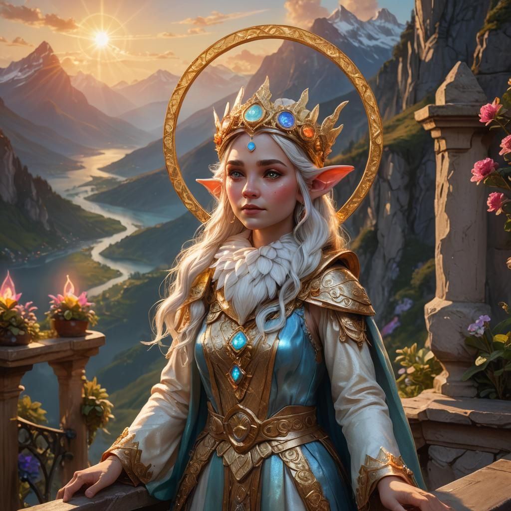 beautiful gnome queen