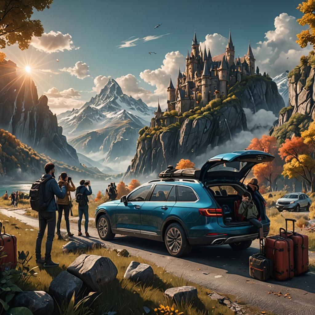 Road Trip Group Captures Breathtaking Vista