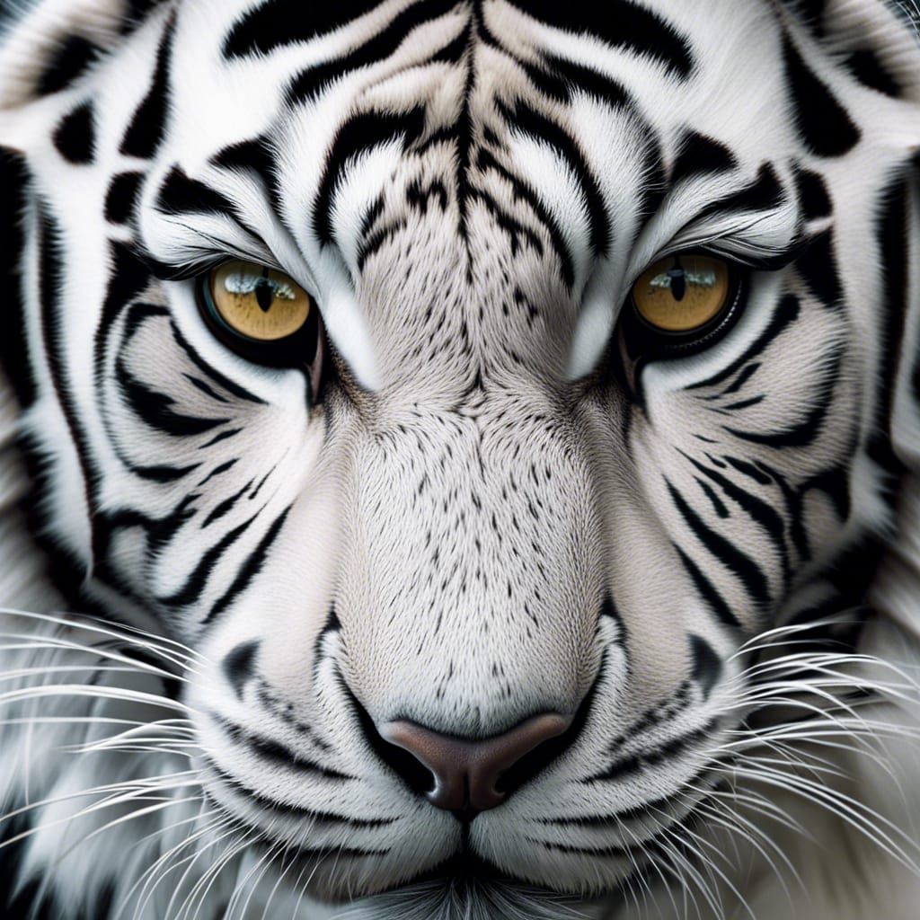 "Royal white tiger"