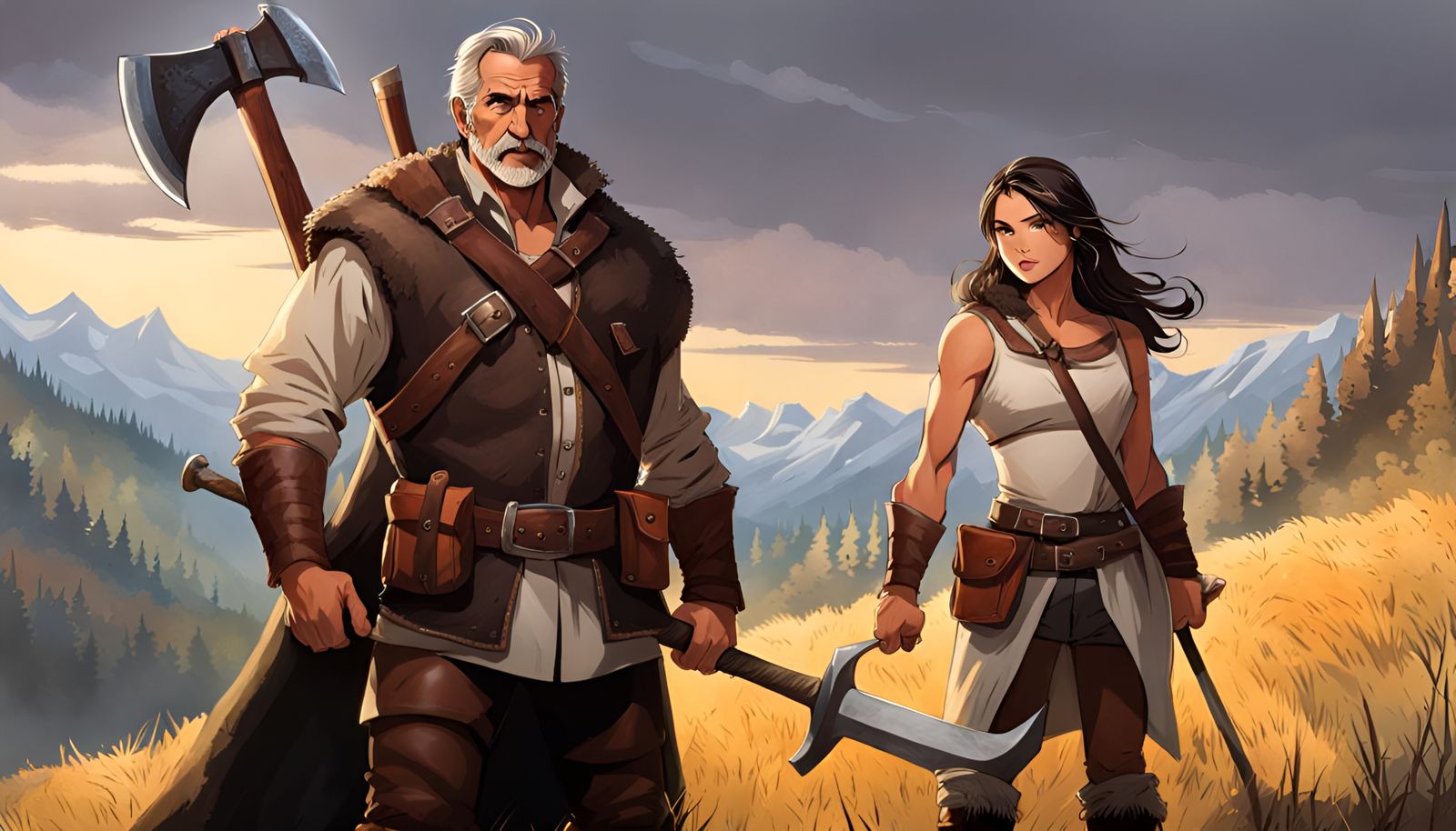 Old Warrior Finds Abandoned Baby at Temple